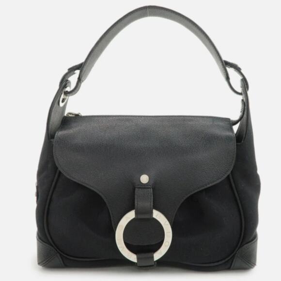 BVLGARI Handbags - 💎✨Beautiful✨💎Authentic BVLGARI Logo Mania Canvas Leather Hand Bag